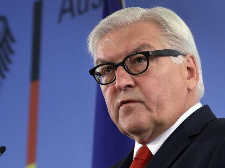 El ministro alemán de Exteriores, Frank-Walter Steinmeier.