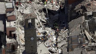 terremoto en italia: 10 fotos aereas de la destruccion