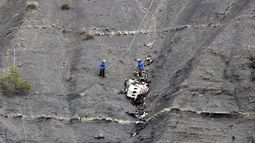 retiran casi todos los escombros de desastre de germanwings