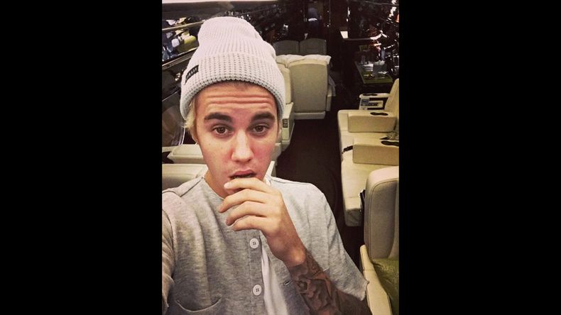 Justin Bieber avion 2