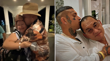 video: reguetonero cubano osmani garcia logra reunirse con sus padres en jamaica