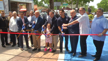 inauguran boulevard azucar en la calle ocho