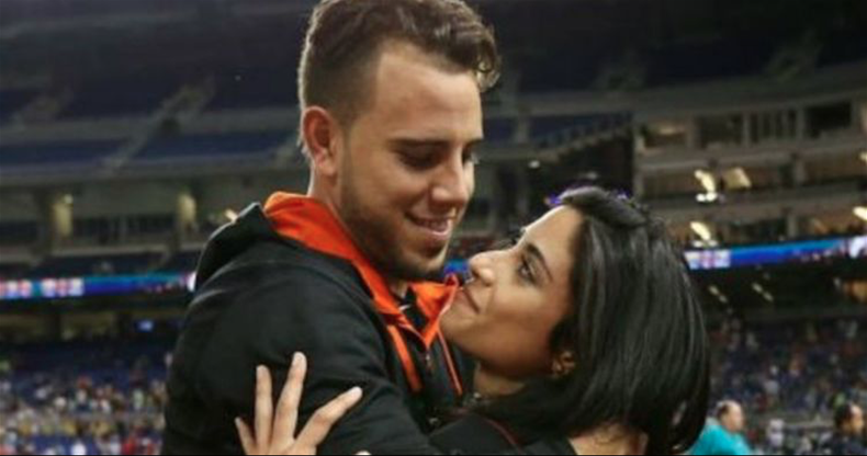 Jose Fernande y novia