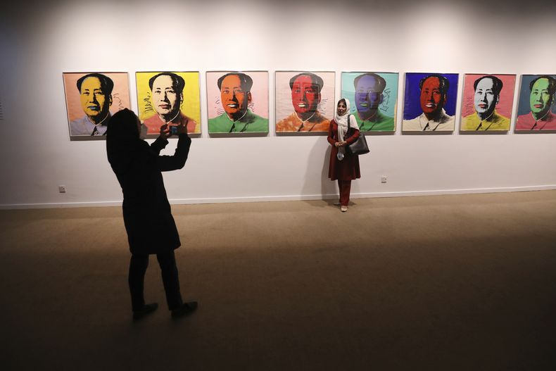 ESP-ART IRÁN-ANDY WARHOL