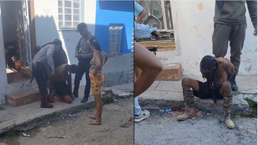 video: vecinos capturan y casi linchan a presunto ladron en san miguel del padron: que no lo suelten