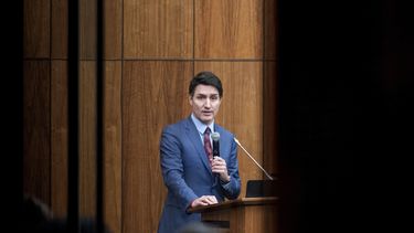 El primer ministro canadiense Justin Trudeau en Ottawa, Canadá, el 16 de diciembre del 2024. (Spencer Colby/The Canadian Press via AP)