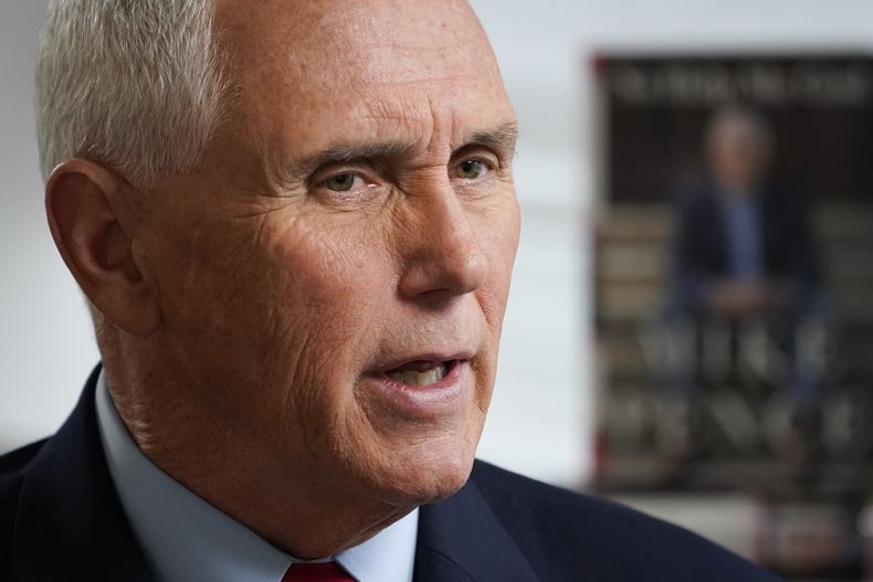 AMN-POL PENCE-ENTREVISTA AP