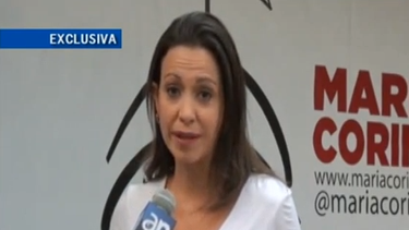 Maria Corina Machado, entrevista exclusiva