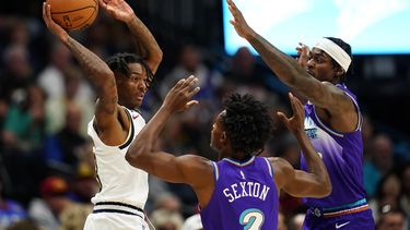 Con 8 triples de Hyland, Nuggets derrotan 117-110 a Jazz