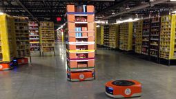 amazon pone a trabajar a un ejercito de robots