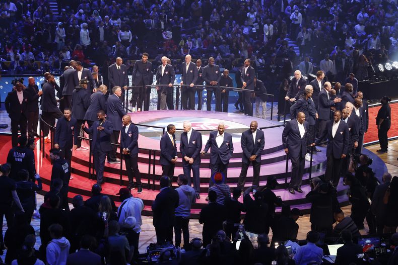 DEP-BAS NBA-ESTRELLAS-CEREMONIA