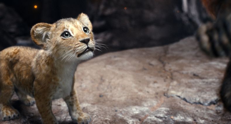 Esta imagen proporcionada por Disney muestra a Kiara, con la voz de Blue Ivy Carter, en una escena de Mufasa: The Lion King (Mufasa, El Rey León). (Disney vía AP)