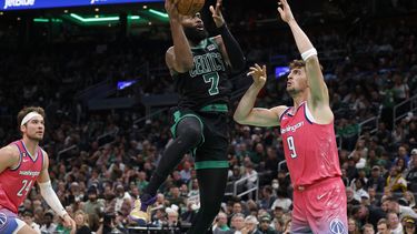 Con 36 puntos de Brown, Celtics superan a Wizards
