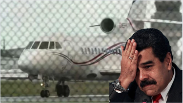 eeuu confisca el avion oficial de maduro por las sanciones que pesan contra venezuela