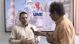 un incendio en un canaveral, por eso media cuba esta sin electricidad