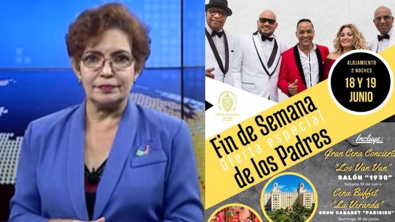 Vocera del régimen cubano se queja de no poder pagar un fin de semana en el Hotel Nacional por 25 mil pesos cubanos