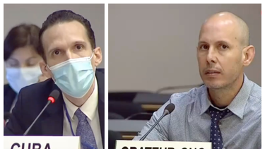 regimen cubano boicotea intervencion de ariel ruiz urquiola ante comision de derechos humanos de la onu