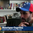 Henrique Capriles exige liberación de presos políticos