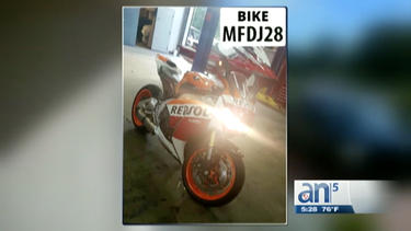 roban motocicleta en pembroke pines a plana luz del dia