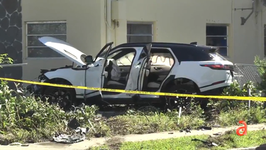 buscan al chofer de un range rover que tras impactar con otro auto en la pequena habana se dio a la fuga