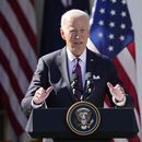El presidente estadounidense Joe Biden habla durante una conferencia de prensa con el primer ministro australiano Anthony Albanese, en la Rosaleda de la Casa Blanca, Washington, el miércoles 25 de octubre de 2023. (AP Foto/Manuel Balce Ceneta)