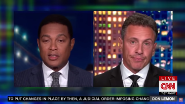video: el presentador de cnn don lemon sugiere volar todo el sistema de estados unidos