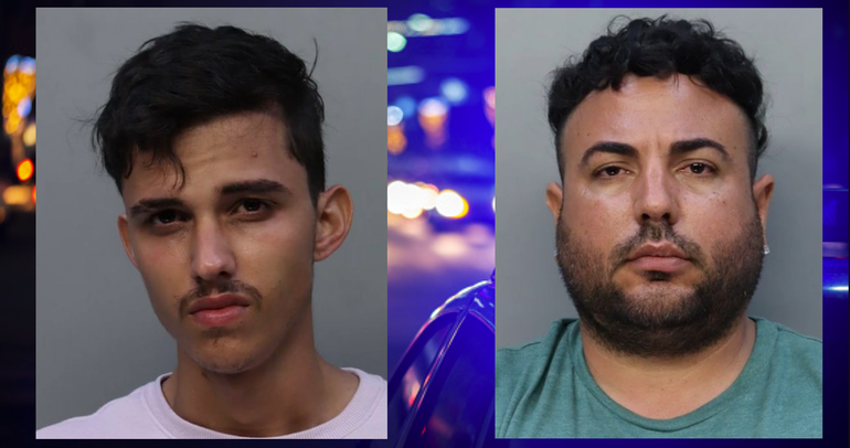 Dos jóvenes cubanos recién llegados a Miami tras las rejas: uno por robar en el Dolphin Mall y el otro por posesión de Cocaína