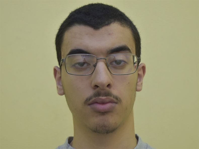 Foto sin fecha emitida por la Policía de Manchester de Hashem Abedi, uno de los conspiradores del atentado en un concierto de Ariana Grande en 2017 en Manchester. (Foto, Policía del Gran Manchester vía AP)