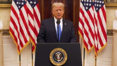 donald trump dio su discurso de despedida: hicimos lo que vinimos a hacer y mucho mas