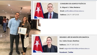 ¿Espías o diplomáticos? Revelan que matrimonio expulsado de EEUU ahora opera desde la embajada cubana en Madrid