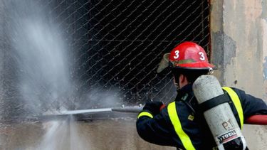 Incendio en el Almacén de picaduras de cigarros, en Lindero y Mercado, Centro Habana.