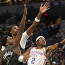 En un duelo físico, Thunder vence a los Timberwolves