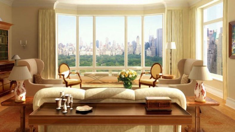 El actor abona el alquiler más caro de Manhattan por un piso con vista al Central Park y vecinos como Sting. La renta es de u$s125 mil por mes