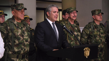 duque pide a eeuu que declare a venezuela promotor del terrorismo por su supuesto apoyo a grupos armados