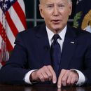 El presidente Joe Biden habla al país desde la Oficina Oval de la Casa Blanca, Washington, 19 de octubre de 2023. Bajo la carga de un congreso sumido en el caos, el presidente Joe Biden recibió a los líderes de la Unión Europea en la Casa Blanca el viernes 20 de octubre de 2023 con la promesa de que Estados Unidos, a pesar de todo, puede enviar ayuda a Ucrania e Israel por valor de decenas de miles de millones de dólares.(Jonathan Ernst/Pool via AP)
