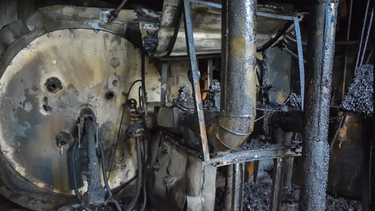 senalan falla en una linea de petroleo como posible causa al incendio en importante central electrica de cuba