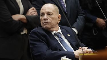 Harvey Weinstein comparece ante el tribunal penal de Queens el jueves 9 de mayo de 2024, en Nueva York. (AP Foto/Julia Nikhinson)