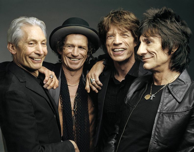 En esta foto de archivo del 2005 Charlie Watts, Keith Richards, Mick Jagger y Ron Wood, de izquierda a derecha, posan durante una sesión de fotos.