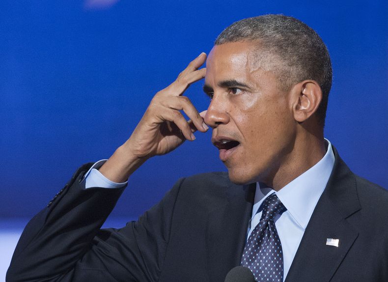 El presidente de Estados Unidos Barack Obama hablando ante la Iniciativa Global Clinton en Nueva York el 23 de septiembre del 2014. En la ocasi&oacute;n dijo que el disidente venezolano Leopoldo L&oacute;pez merec&iacute;a ser liberado y elogi&oacute; a B