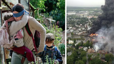 acusan a netflix de usar en bird box imagenes reales de un accidente