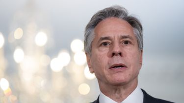 El secretario de Estado Antony Blinken en el Departamento de Estado en Washington el 30 de octubre de 2023. (Foto AP /Alex Brandon)