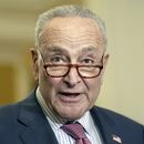 El líder de la mayoría demócrata en el Senado, Chuck Schumer, en el Capitolio en Washington el 1 de mayo del 2024. (Foto AP/Mariam Zuhaib)