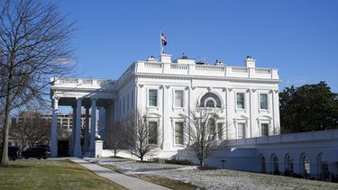 Esta fotografía del lunes 20 de enero de 2025 muestra la Casa Blanca, en Washington. (AP Foto/Stephanie Scarbrough)