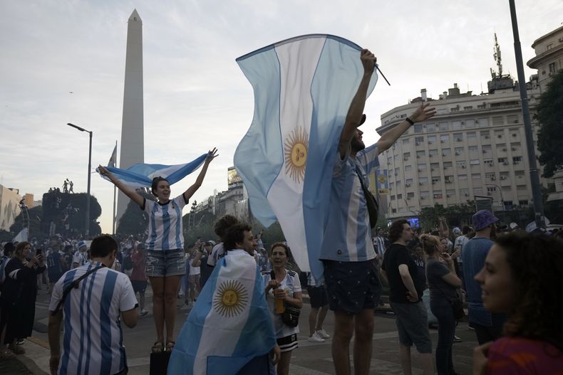 DEP-FUT MUNDIAL ARGENTINA-CELEBRACIÓN