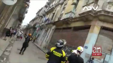 desplome de edificio en la habana habria sido por demolicion