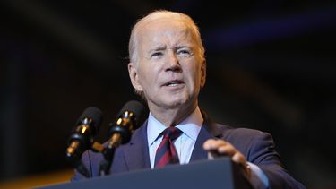 El presidente estadounidense Joe Biden ofrece un discurso en Filadelfia, el jueves 20 de julio de 2023. (AP Foto/Susan Walsh)