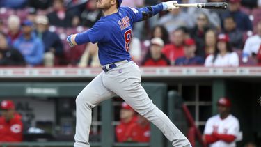 Cachorros derrotan 7-4 a Rojos con jonrones de Happ y Wisdom
