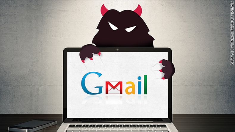 (CNNMoney) ? Si tu cuenta de Gmail fue hackeada, culpa a tus amigos.