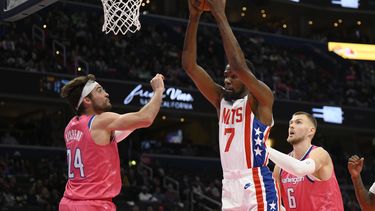 Unos descansados Nets superan a los Wizards