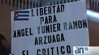 americateve | Ángel Yunier Remón dice que no suspenderá el ayuno hasta que sea puesto en libertad de manera incondicional.